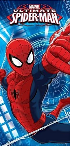 Ultimate Spiderman Fiber Reactive 100% Cotton Beach Bath Towel
