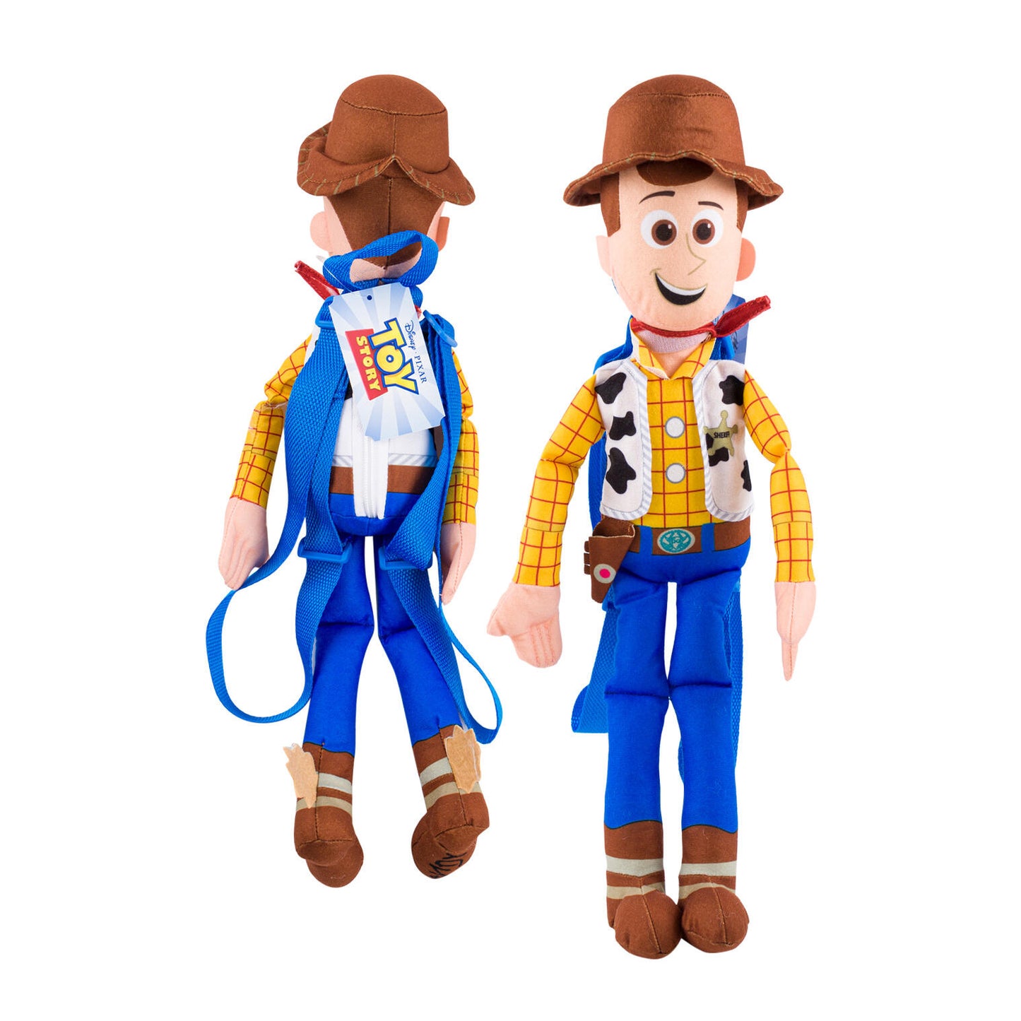 Toy Story Woody Plush Doll With Backpack Straps- 16"