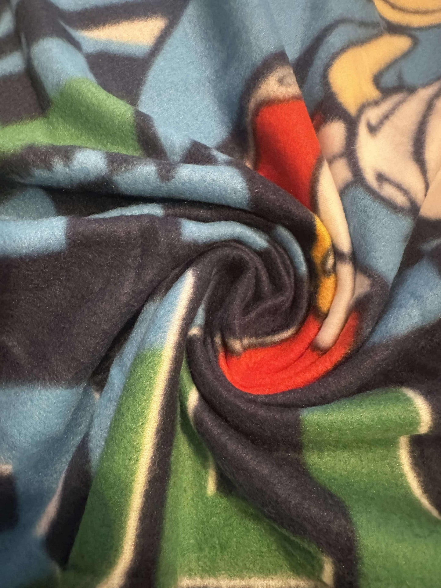 Sonic The Hedgehog Super Soft Fleece Throw 40"x50" Kids Blanket "Let's Roll"