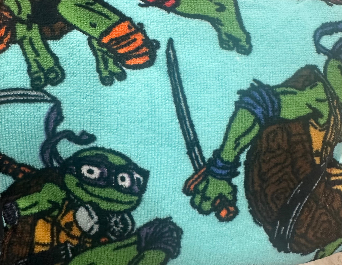 Teenage Mutant Ninja Turtles TMNT - Hooded Kids Towel Poncho "Crime Fighters"
