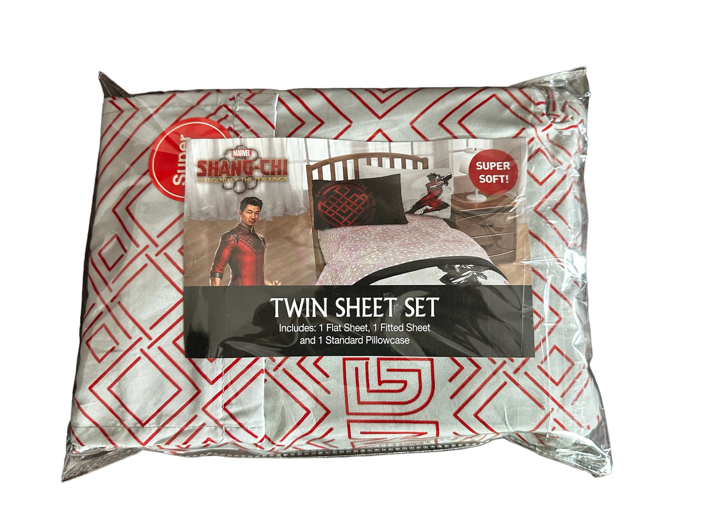 3 Pieces Twin Marvel Shang-Chi Microfiber Sheet Set