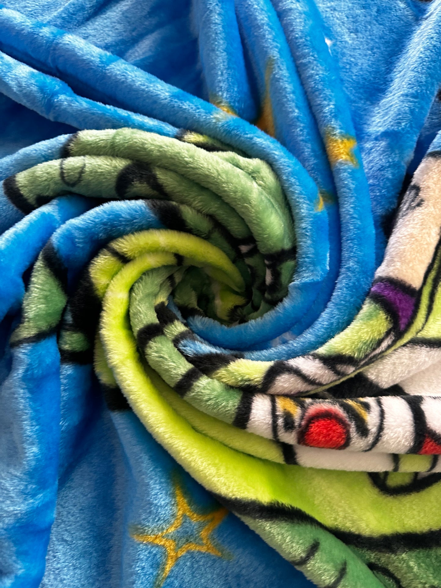 Toy Story "Fairground Stars" Soft Plush 60"x80" Twin Size Blanket