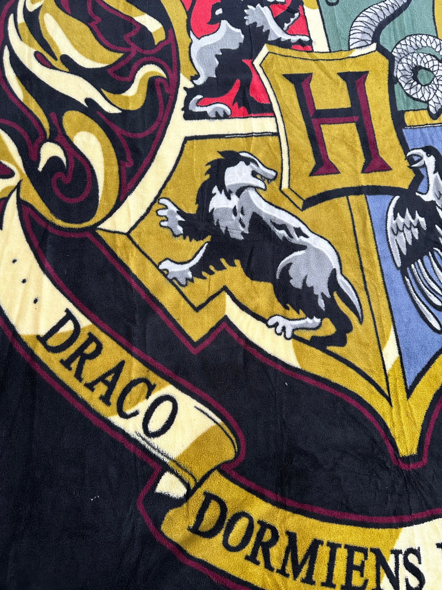 Harry Potter Wizarding World Twin Full Size Fleece Blanket 62"x90"