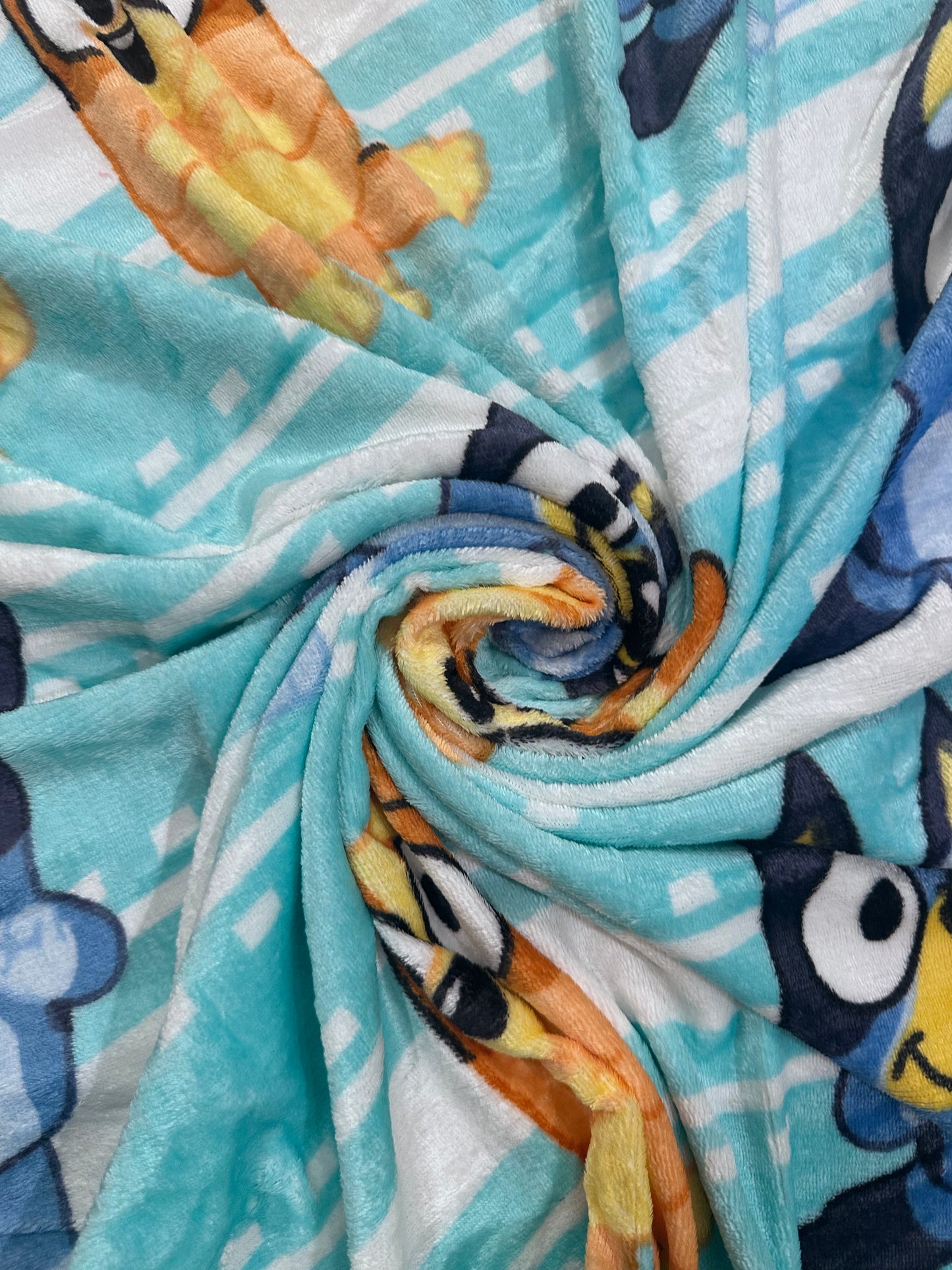 Bluey and Bingo Soft Silky Touch Fleece Throw Blanket 40"x50" BB