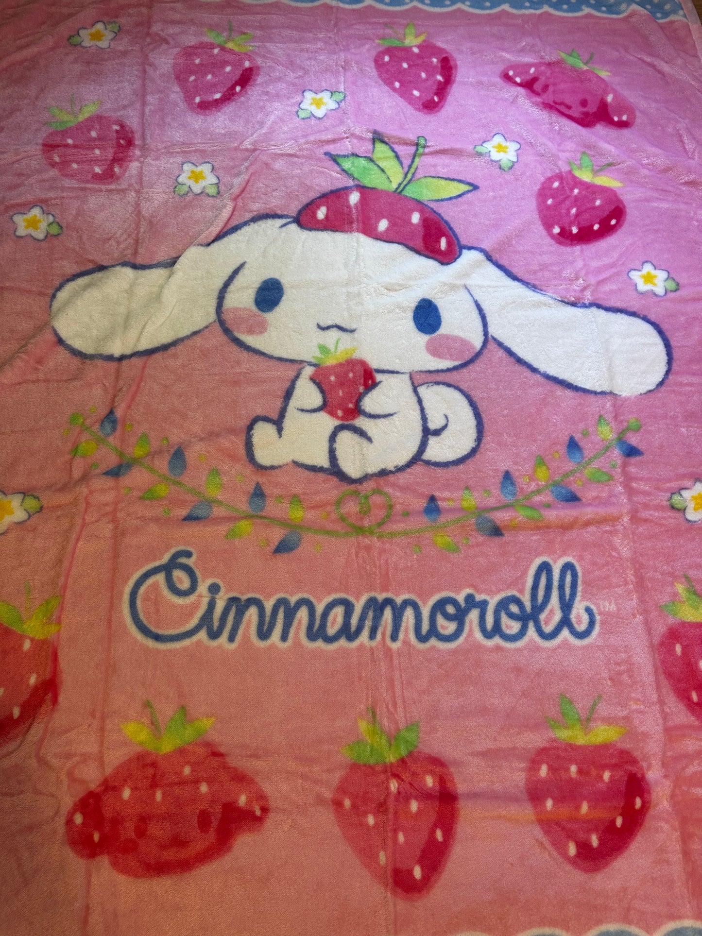 Cinnamonroll Extra Soft Plush 60"x80" Twin Size Blanket