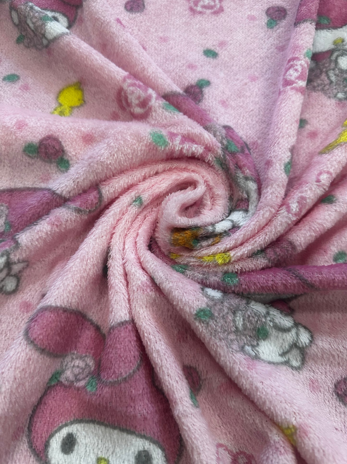 My Melody Soft Silky Fleece Throw 40"x50" Kids Blanket “Floral Melody”