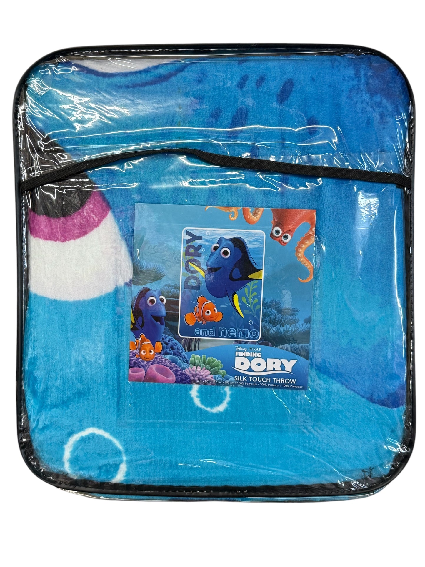 Finding Nemo Dory Twin Size 60"x80" Plush Fleece Blanket