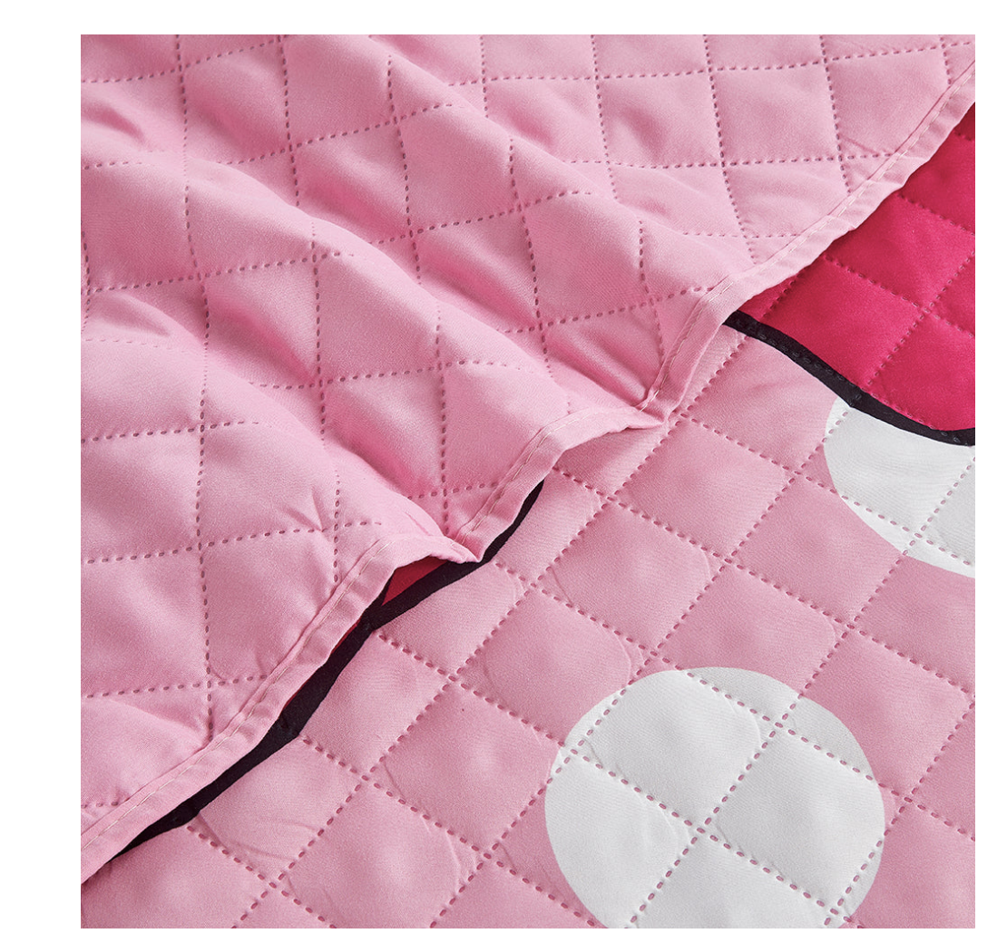 Minnie Mouse "2 Cute" Twin Quilted Bedspread Only