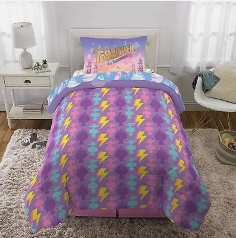 Trolls Band Together Twin Reversible Comforter - Comforter Only