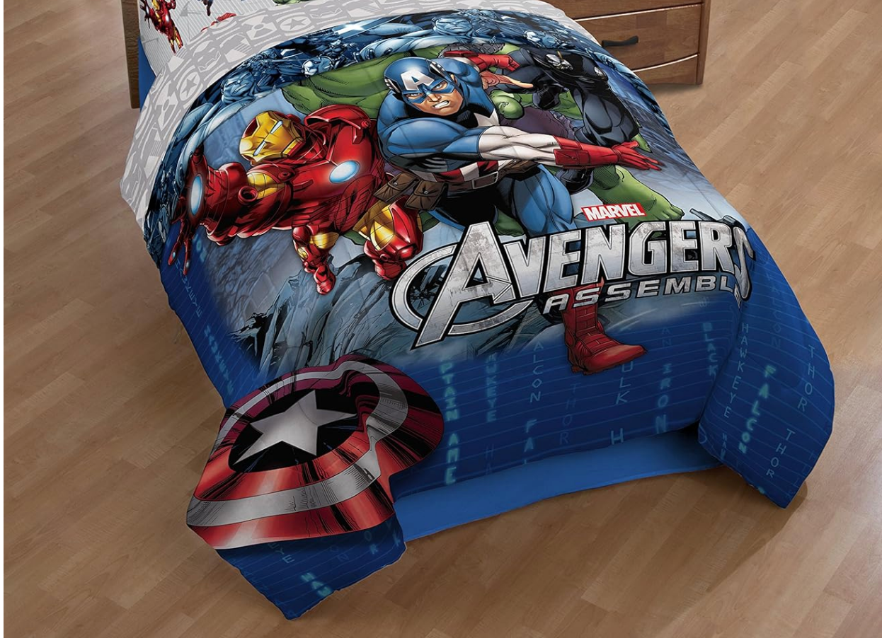 Avengers Classic Halo Twin Kids Reversible Comforter - Comforter Only