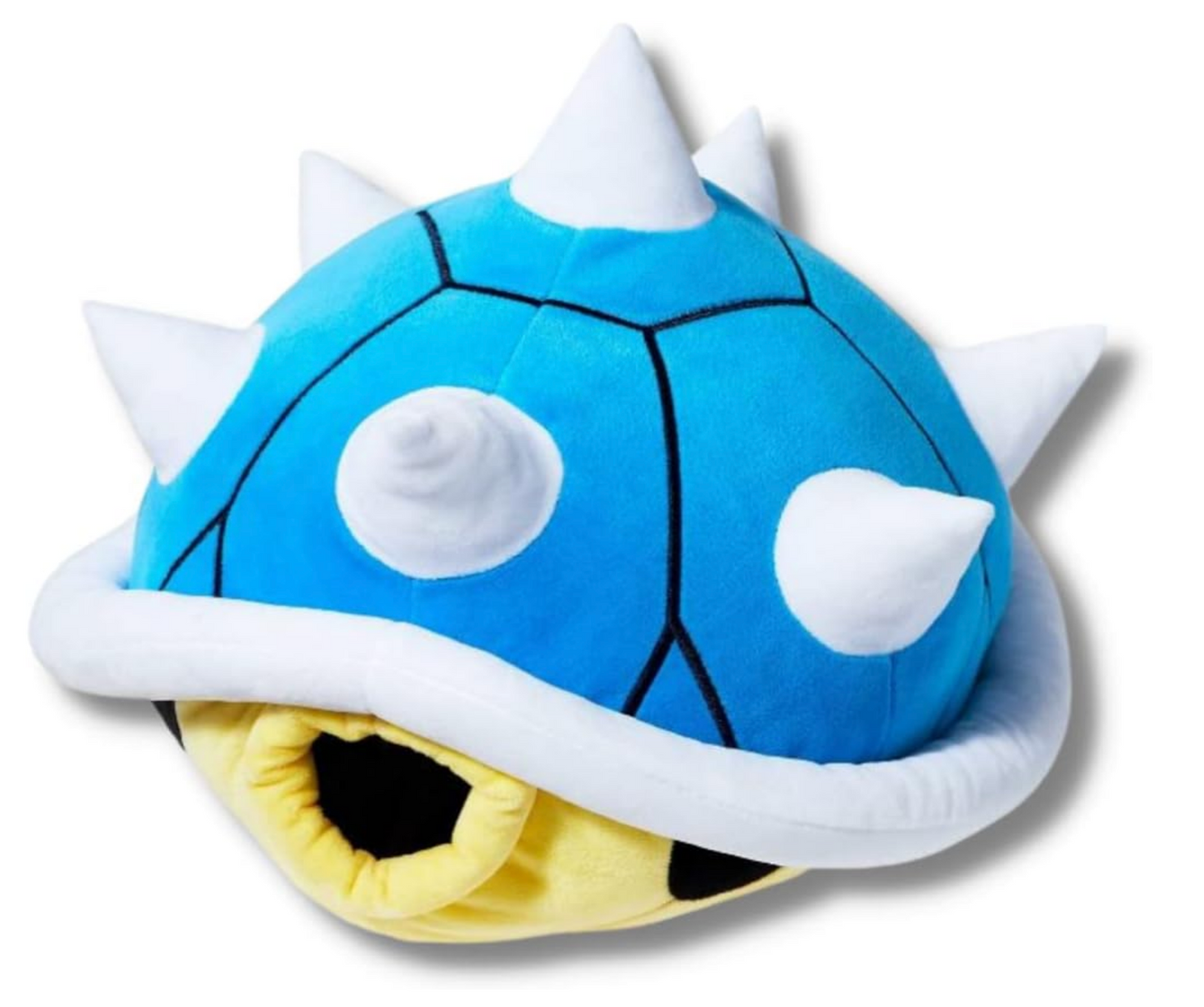 Franco Super Mario Blue Spiny Shell Kids Bedding Super Soft Plush Cuddle Pillow Buddy, (Officially Licensed Product), One Size