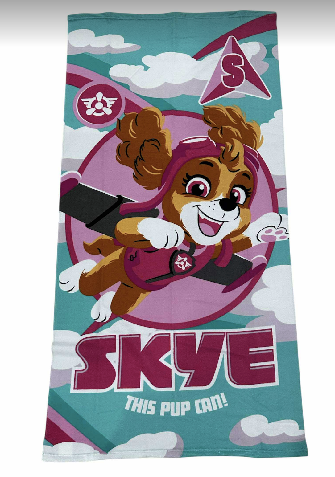 Paw Patrol Skye Microfiber Pool Bath Beach Towel 27"x54"