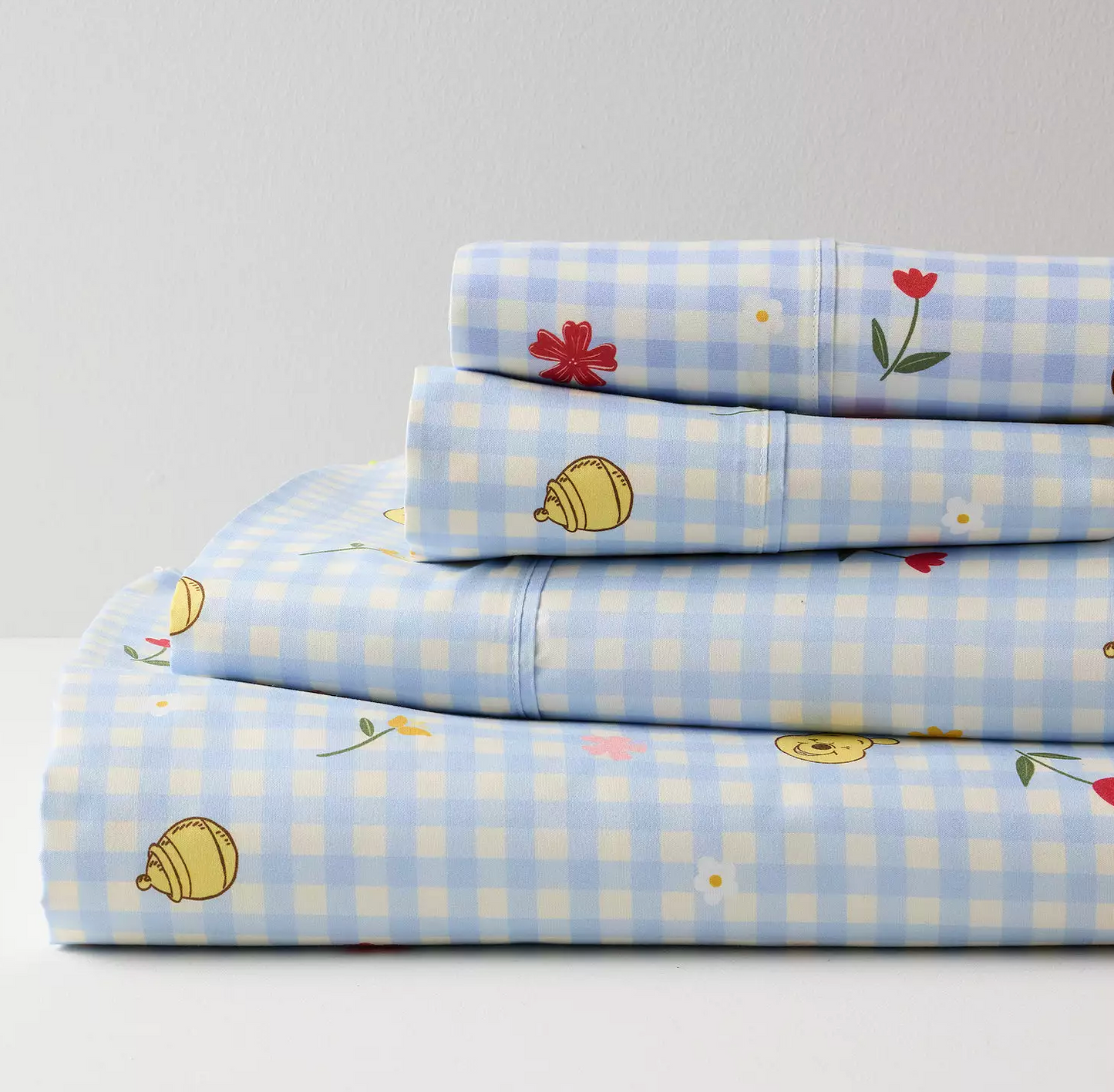 Winnie The Pooh Twin Size 3 Piece Sheet Set