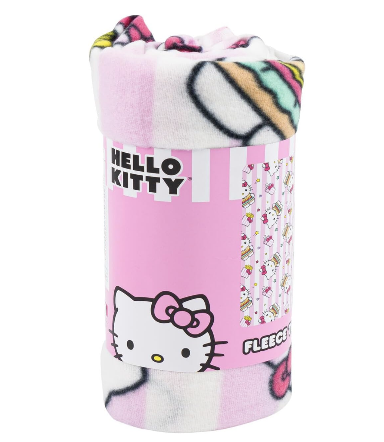 Hello Kitty Cupcakes Super Soft Fleece Throw 46"x50" Kids Blanket