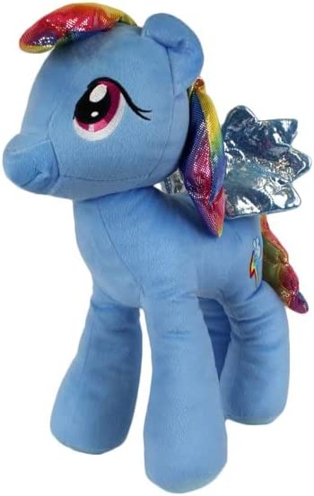 My Little Pony Rainbow Dash Stuffed Cuddle Pillow Pal Large 19"x17"