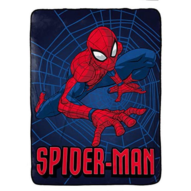 Spiderman Web Crawler 4.5 Pounds Weighted Throw Blanket 36"x48"