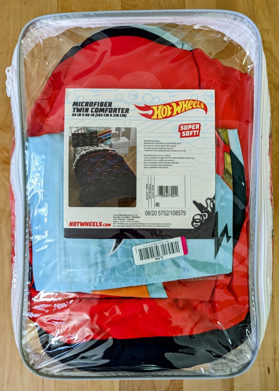 Hot Wheels Twin Size Reversible Comforter Only