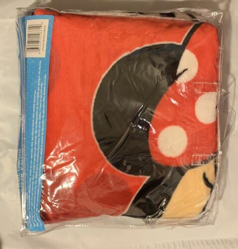 Hello Minnie Twin Sized 60"x80" Plush Raschel Blanket