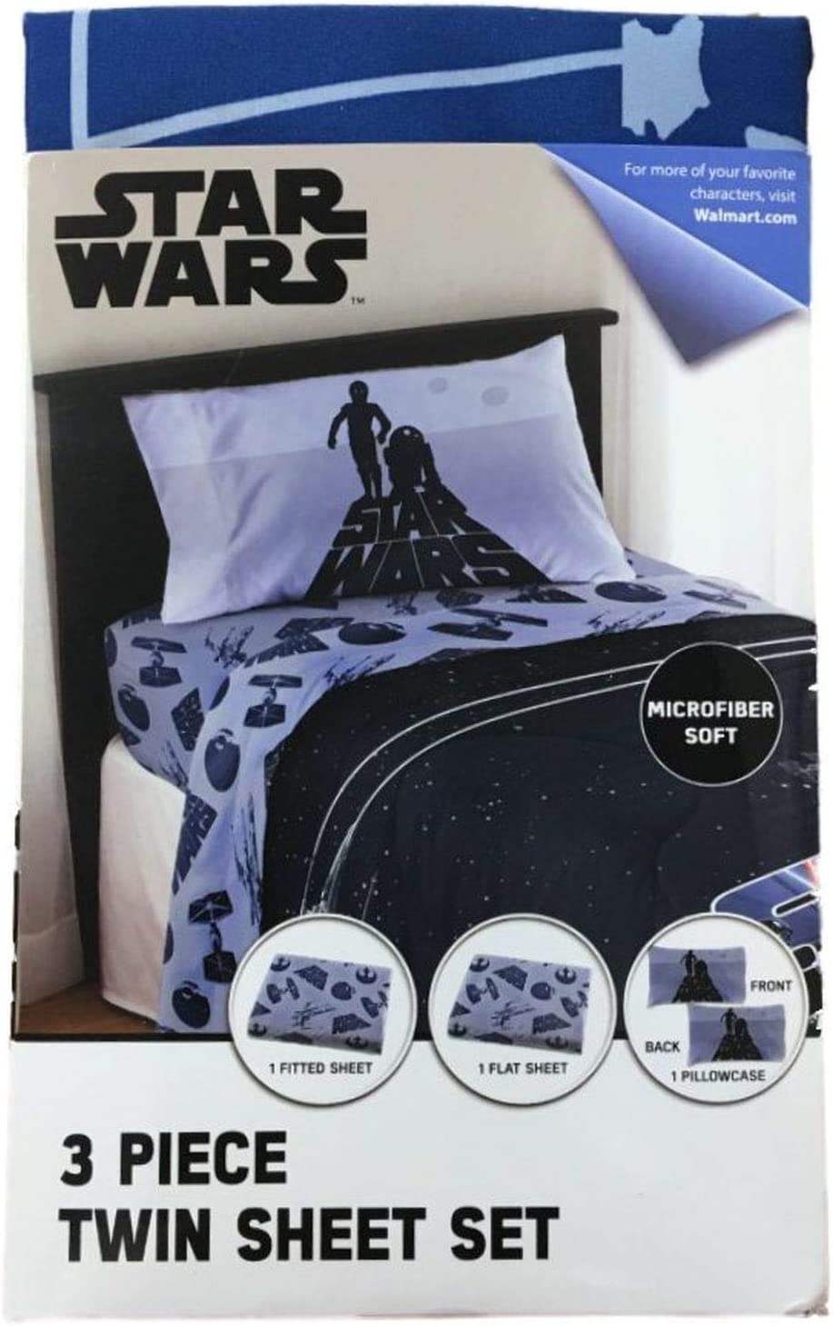 Star Wars Saga Twin Sheet Set 3 Pieces