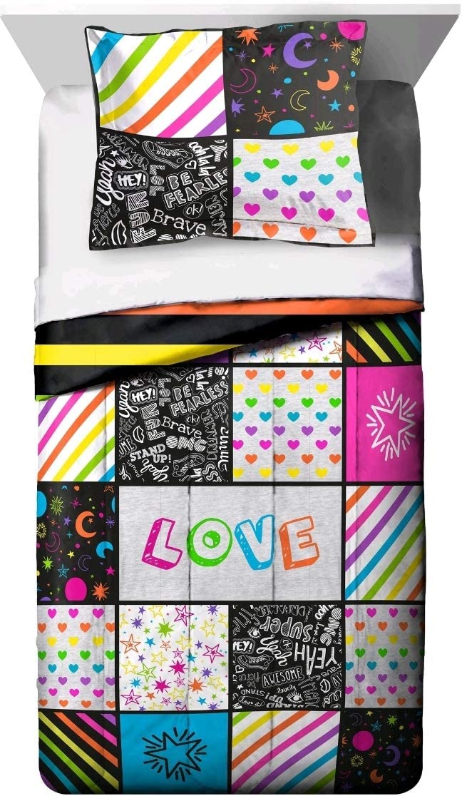 Franco Manufacturing Little Miss Matched 2 Piece Comforter Set Twin/Full