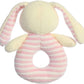 Ebba - Naturally Baby - 6" Naturally Bonnie Baby Ring Rattle