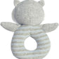 Ebba - Naturally Baby - 6" Naturally Hoot Baby Ring Rattle
