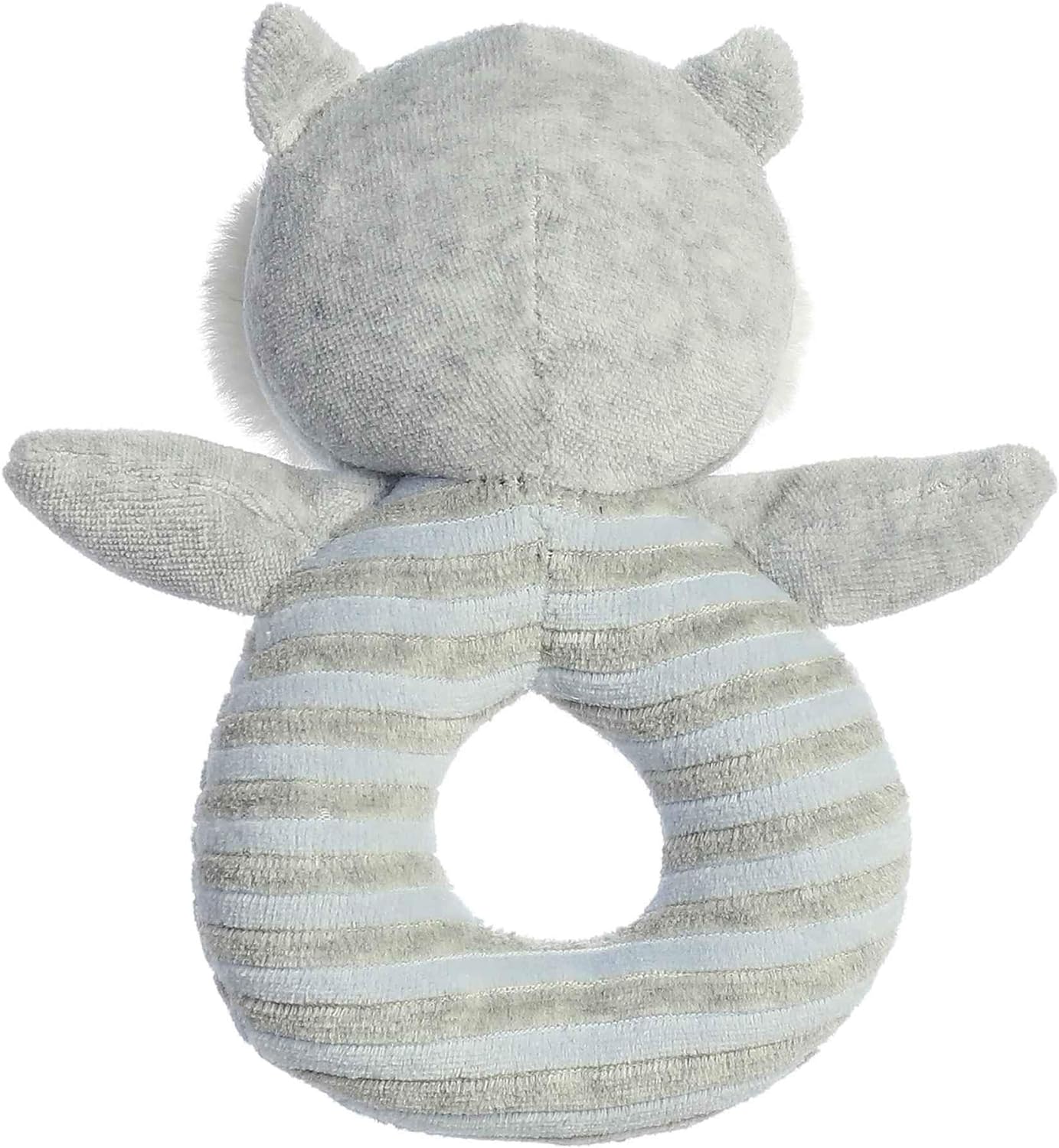 Ebba - Naturally Baby - 6" Naturally Hoot Baby Ring Rattle