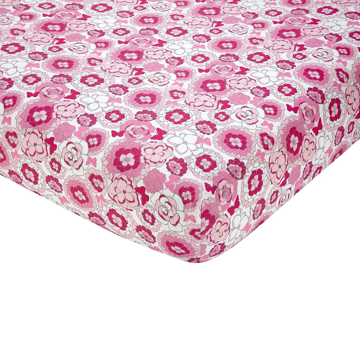 Butterfly Bouquet 4 Pieces Crib Bedding Set By NoJo