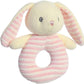 Ebba - Naturally Baby - 6" Naturally Bonnie Baby Ring Rattle