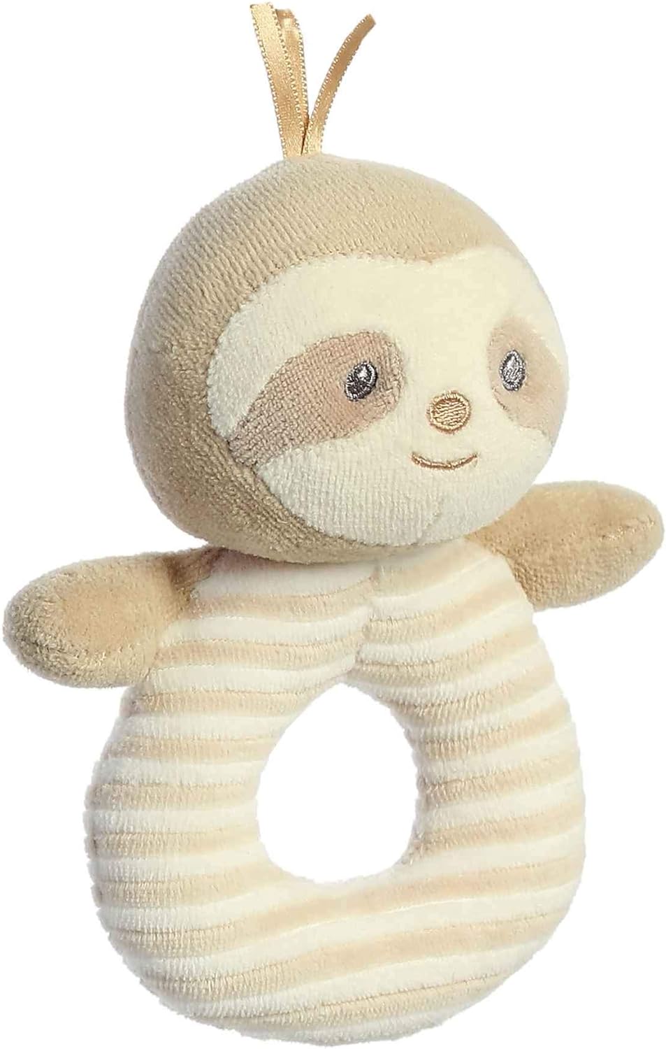Ebba - Naturally Baby - 6" Naturally Sam Baby Ring Rattle