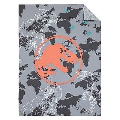 4pc Jurassic World 'Into The Wild' Toddler Bedding Set