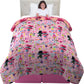 Trolls World Tour Twin Reversible Comforter Kids Bedding Rainbow