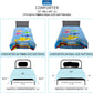 Baby Shark Soft Reversible Comforter Kids Bedding  Twin/Full 2 Pieces