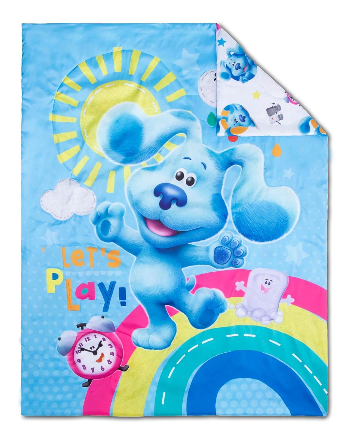 4 Piece Blues Clues Toddler - Crib Size Bedding Comforter Set