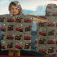 Lightning McQueen Cars - Hooded Kids Towel Poncho "Let's Drive"