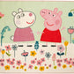 Peppa Pig & Suzie Kids Area Rug Room Decor 52" x 69" Non Skid Play Mat