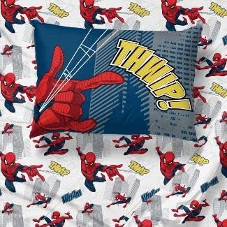 Spiderman Thwip Full 4 Piece Sheet Set