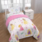 Disney Princess 3 Pieces Twin Comforter Bedding Set