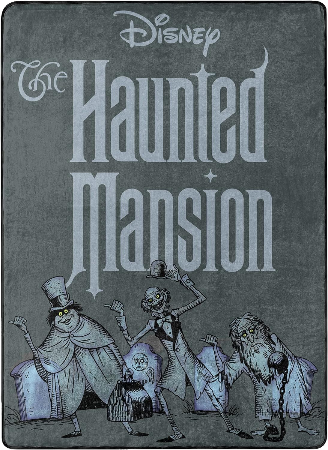 Haunted Mansion Soft Silky Fleece Throw 46"x60" Kids Blanket