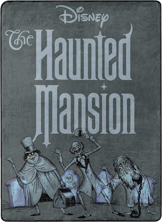 Haunted Mansion Soft Silky Fleece Throw 46"x60" Kids Blanket