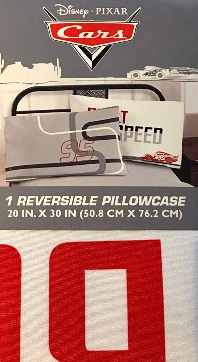 Disney Cars Built For Speed Reversible Pillowcase (Pack of 1)