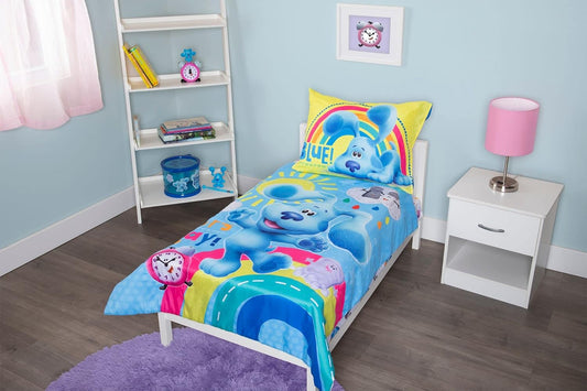 4 Piece Blues Clues Toddler - Crib Size Bedding Comforter Set