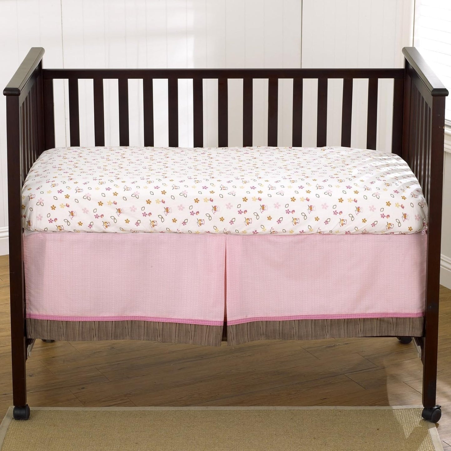 CoCaLo Baby In the Woods Owls Fitted Crib Sheet