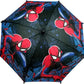 Spiderman Black Kids Stick Umbrella with Clamshell Handle 21"