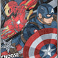 Marvel Captain America 'Civil War' Warriors Plush Blanket Fleece 46" x 60" Throw