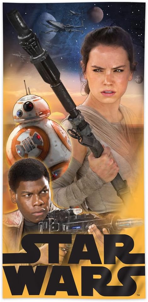 Star Wars Friends of The Force 100% Cotton Beach Bath Towel