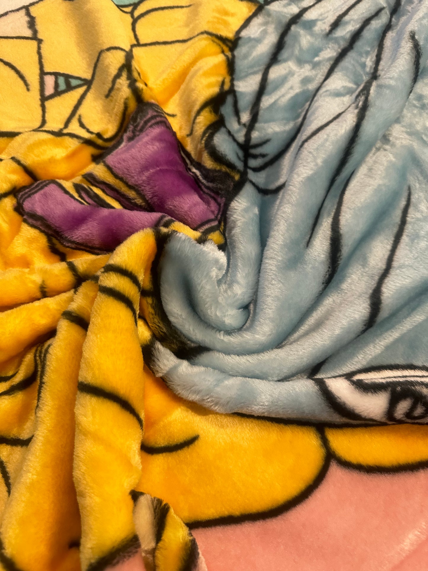 Disney Princess Extra Soft Plush 60"x80" Twin Size Blanket "Aim for Your Dreams"