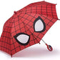 Spiderman Red Kids Stick Umbrella with Clamshell Handle 21"