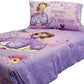 Sofia First Princess Scrolls 4 Piece Toddler or Crib Size Bedding Set