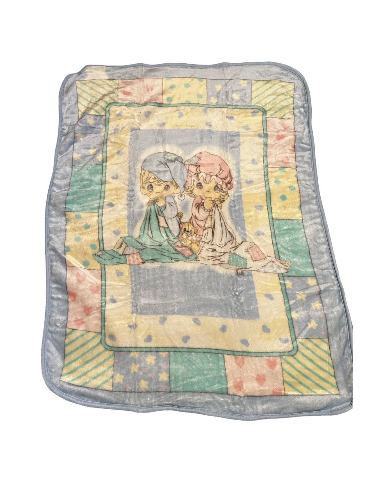 Deluxe Precious Moments Sweet Dream 45"x30" Baby Plush Blanket